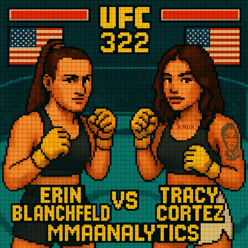 Erin Blanchfield vs Tracy Cortez - UFC 322